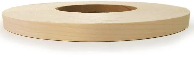 Main image of Birch 1 1/8 X 500 ft Roll Non-glued Wood Edge Banding Real Wood Veneer Edging with Smooth Sanded Finish Highest Grade Birch Edge Banding for Furniture Restoration. Made in Germany