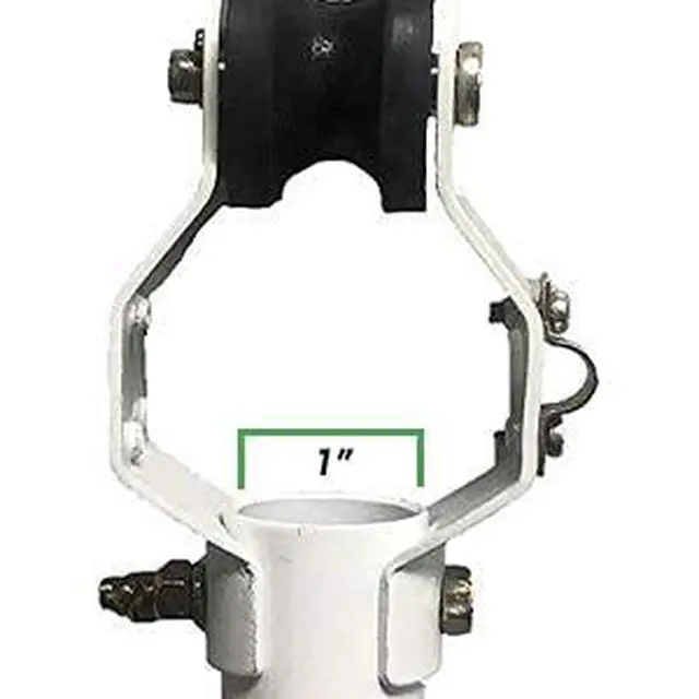 Alt view image 6 of 6 - 56" Industrial Indoor/Outdoor Moisture Resistant Ceiling Fan with Control, White, Poly Blades
