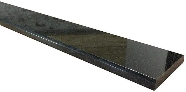 Main image of Absolute Black Granite Doorway Threshold Tile (Marble Saddle) Polished for Floor Transition, Window sill, Maintenance Free, Stain Resistant (4" x 36")