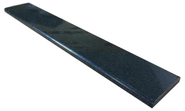 Alt view image 4 of 5 - Absolute Black Granite Doorway Threshold Tile (Marble Saddle) Polished for Floor Transition, Window sill, Maintenance Free, Stain Resistant (4" x 36")
