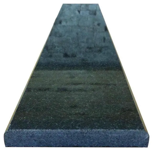 Alt view image 5 of 5 - Absolute Black Granite Doorway Threshold Tile (Marble Saddle) Polished for Floor Transition, Window sill, Maintenance Free, Stain Resistant (4" x 36")