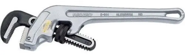 Main image of End Pipe Wrench, Aluminum, 18 in. L