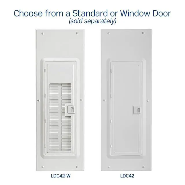 Alt view image 4 of 6 - 42 Space, 42 Circuit Indoor Load Center with Main Lugs, LP422-LPD