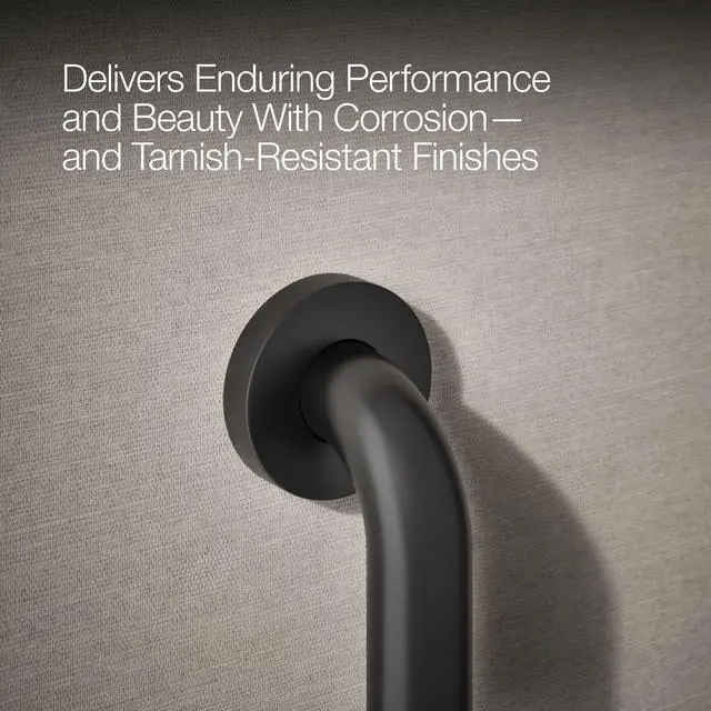 Alt view image 6 of 6 - K-14561-BL Contemporary 18" Grab BAR, Matte Black