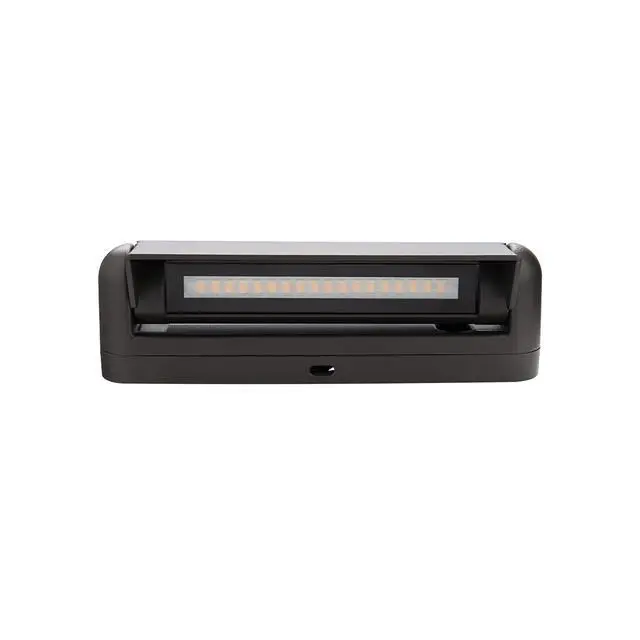 Alt view image 3 of 6 - WAC Landscape Lighting, Linear Adjustable LED 12V Path and Area Light with Riser and Stem Kit 2700K Warm Built-in LED in Black