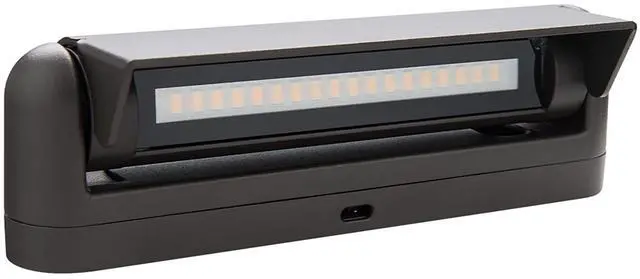 Main image of WAC Landscape Lighting, Linear Adjustable LED 12V Path and Area Light with Riser and Stem Kit 3000K Warm White Built-in LED in Black