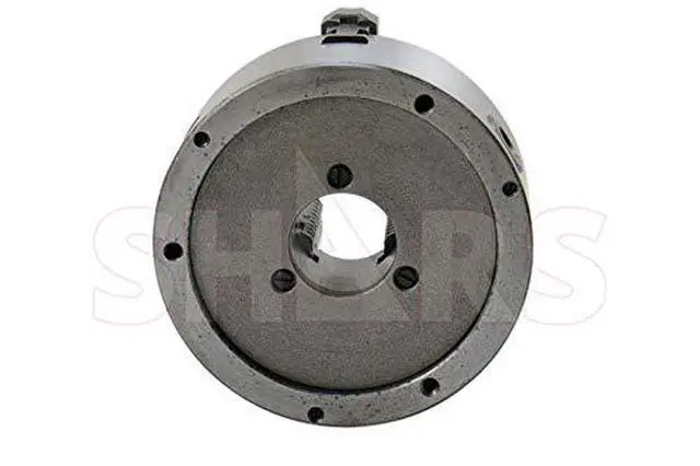 Alt view image 4 of 6 - 6" 3 jaw Self Centering Scroll Lathe Chucks, Plain Back, 2pc Reversible Jaws 202-5433 L[