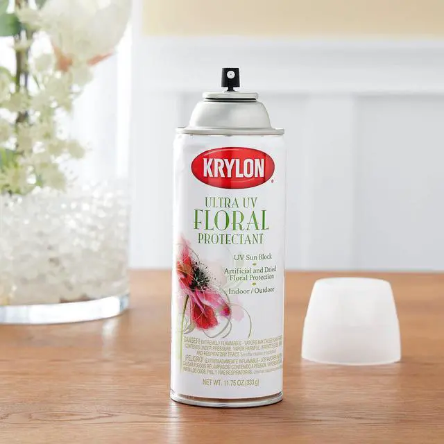 Alt view image 2 of 4 - Crystal Clear Ultra UV Floral Protectant - Protects Silk, Artificial, Faux, and Dried Flowers - Bulk 12 Pack