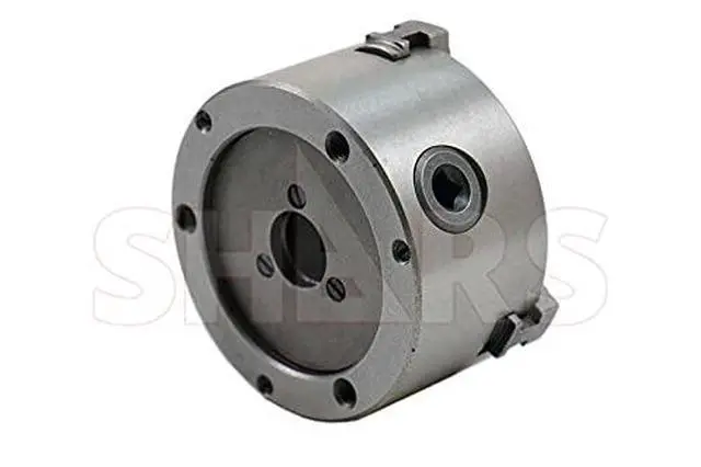 Alt view image 3 of 6 - 4" 3 jaw Self Centering Scroll Lathe Chucks 202-5410 L[