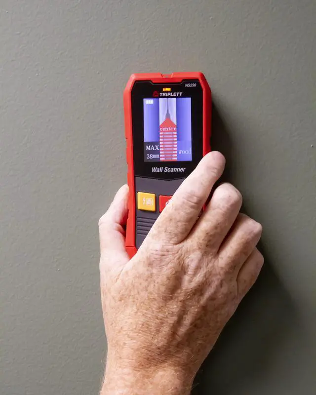 Alt view image 6 of 6 - WS230 Wall Scanner with Color Display | Stud Finder, Metal Detection, AC Voltage Detection