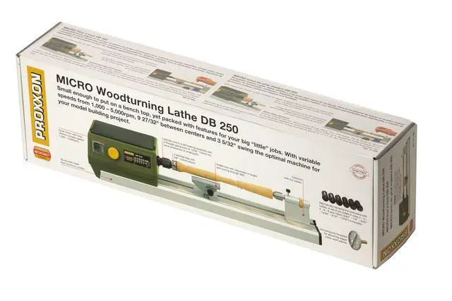 Alt view image 5 of 5 - 37020 DB 250 MICRO Woodturning Lathe