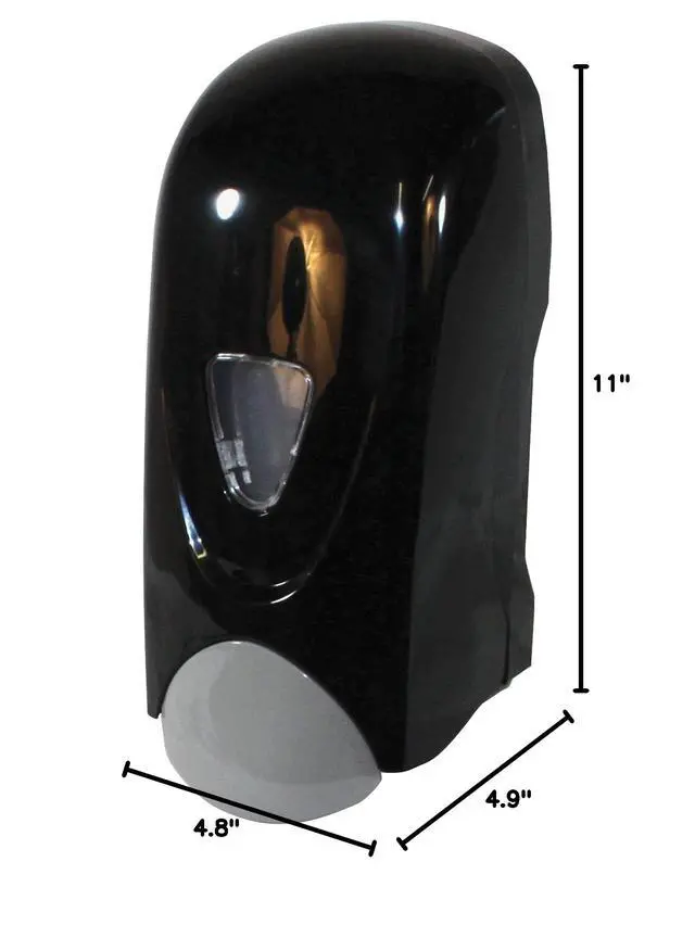 Alt view image 4 of 4 - 1000 ml Foam Black Soap Dispenser (Pack of 12)