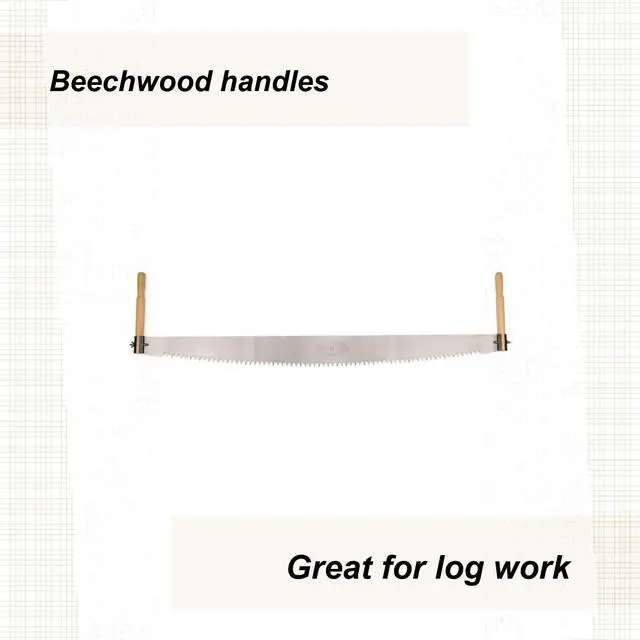 Alt view image 4 of 4 - 5' Two Man Crosscut Saw