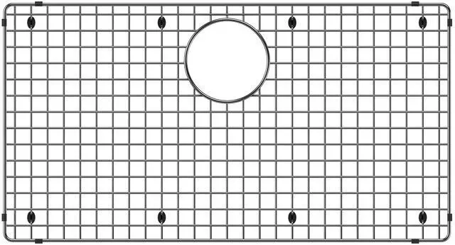 Main image of 235914 Liven 33" Super Single Kitchen Sink Grid, Stainless Steel