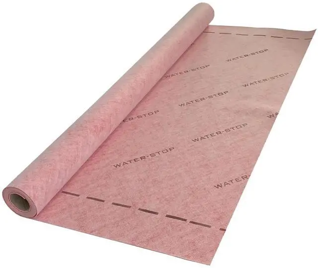 Main image of USA Water-Stop Shower Waterproofing Membrane Roll, Bathroom Water Blocker, Waterproof Tape for Wall, Tile, Flooring, Crack Isolation, & More, 1 x 10 m (108 ft²) Roll