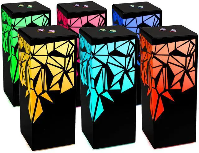 Main image of Telepathy Lamp, Friendship Lights, Set of 6 | Long Distance Touch Lamps, Raining Diamonds Design, Apple Watch Connectivity, Simple App Based Set-up