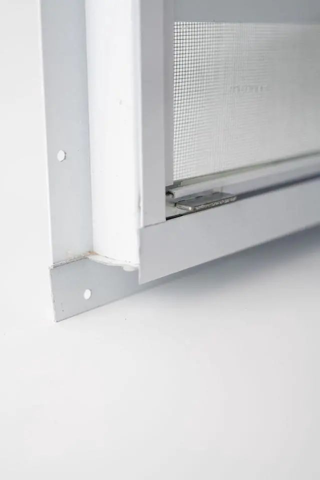 Alt view image 3 of 4 - Shed Window 24x27 Flush - Vertical Slider with Bug Screen (White (2 Pack))