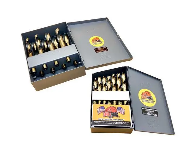 Alt view image 3 of 4 - 37 Pc Cobalt Drill Bit Set Index M42 1/16" - 1"