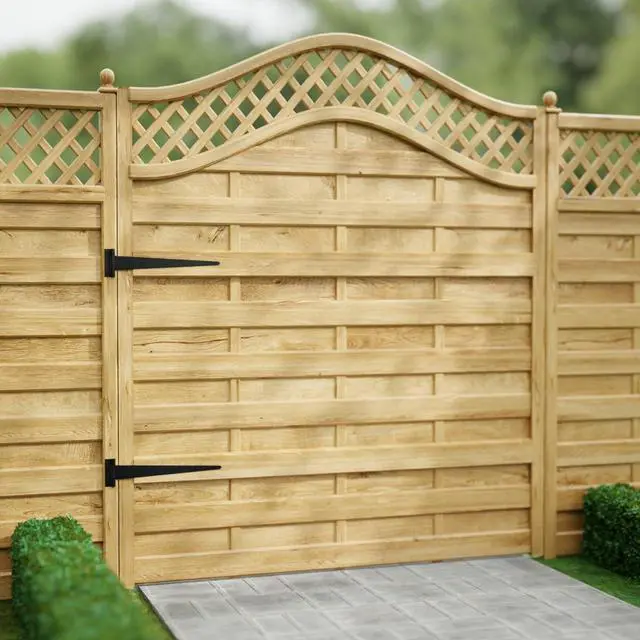 Alt view image 5 of 6 - Gate Hinges 26-1/4 in. Black Iron T Strap Heavy Duty Hinges with Mounting Hardware Pack of 12