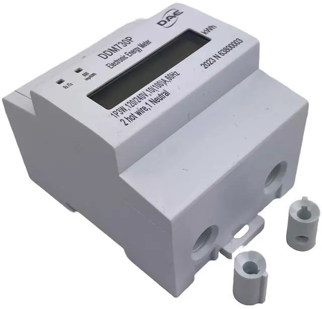 Main image of DDM730P, RS485, 120/240V kWh Meter, 100 Amp, 1P3W (2 hot Wire, 1 Neutral), Pass Through