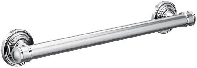 Main image of YG6418CH Bathroom Safety 18-Inch Stainless Steel Traditional Bathroom Grab Bar, Chrome