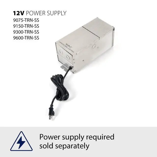 Alt view image 5 of 6 - WAC Landscape Lighting, Balance LED 12V Path and Area Double Light 2700K Warm Built-in LED in Black