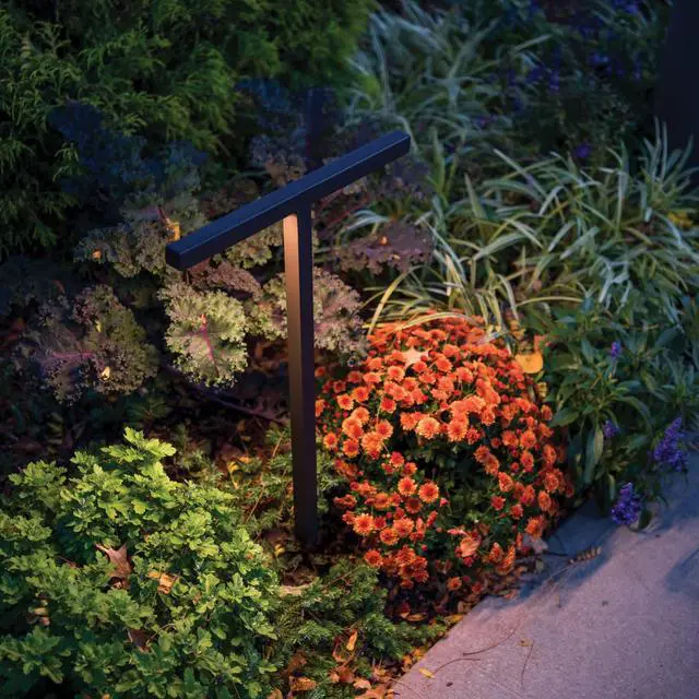 Alt view image 4 of 6 - WAC Landscape Lighting, Balance LED 12V Path and Area Double Light 3000K Warm White Built-in LED in Black