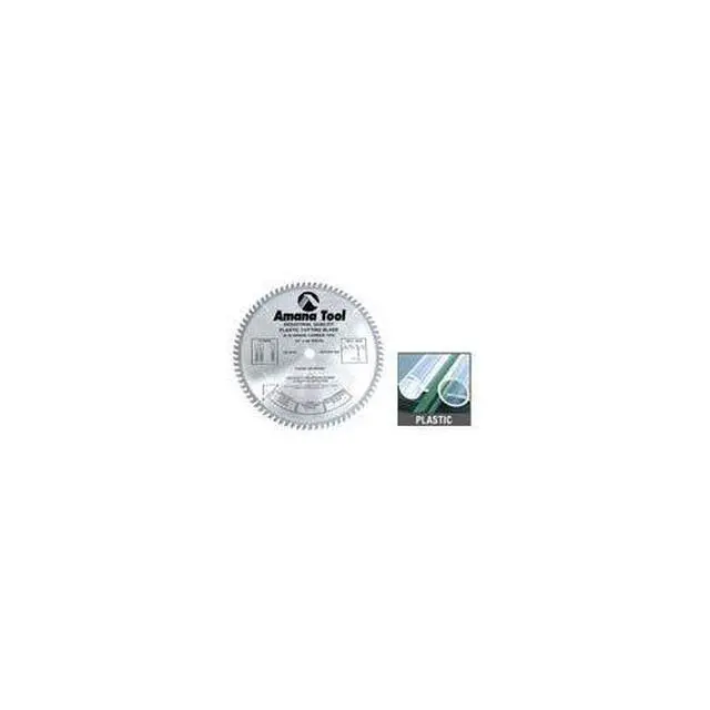 Alt view image 4 of 6 - LB86401 Carbide Tipped Non-Melt Plastic 8" Dia x 64T M-Tcg, -2 Deg, 5/8 B