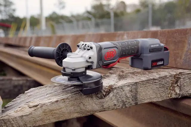 Alt view image 2 of 6 - G5351 4.5" Wheel Cordless Angle Grinder and Cut-Off Tool | Features 8,000 rpm, 4-position power regulator, 1 HP, ideal for material removal, surfacing, or fast metal cutting