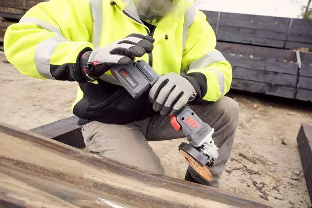 Alt view image 6 of 6 - G5351 4.5" Wheel Cordless Angle Grinder and Cut-Off Tool | Features 8,000 rpm, 4-position power regulator, 1 HP, ideal for material removal, surfacing, or fast metal cutting