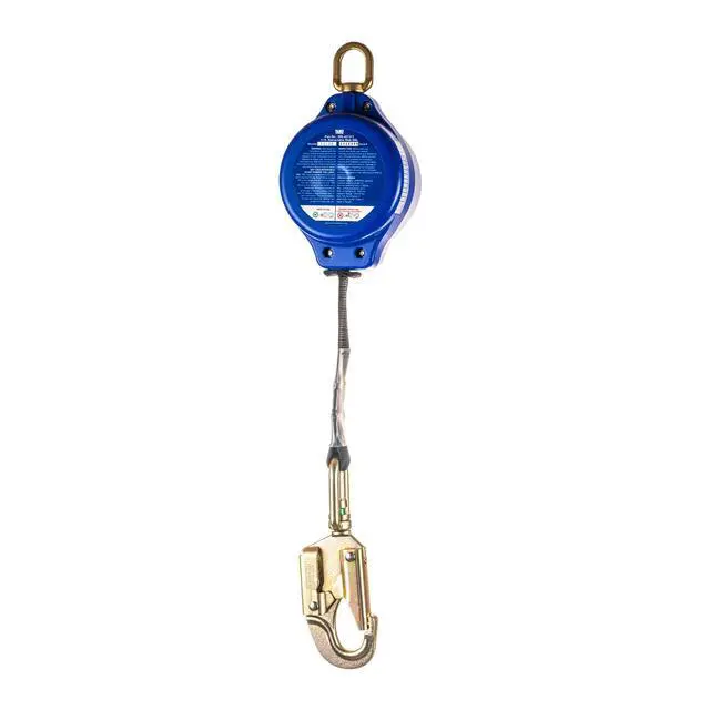 Alt view image 5 of 5 - SRD 11 FT. Self Retracting Lifeline I Lightweight SRL with Web Small Steel Snap Hook I OSHA ANSI Industrial Roofing Tool Personal Fall Arrest Protection Safety Yoyo