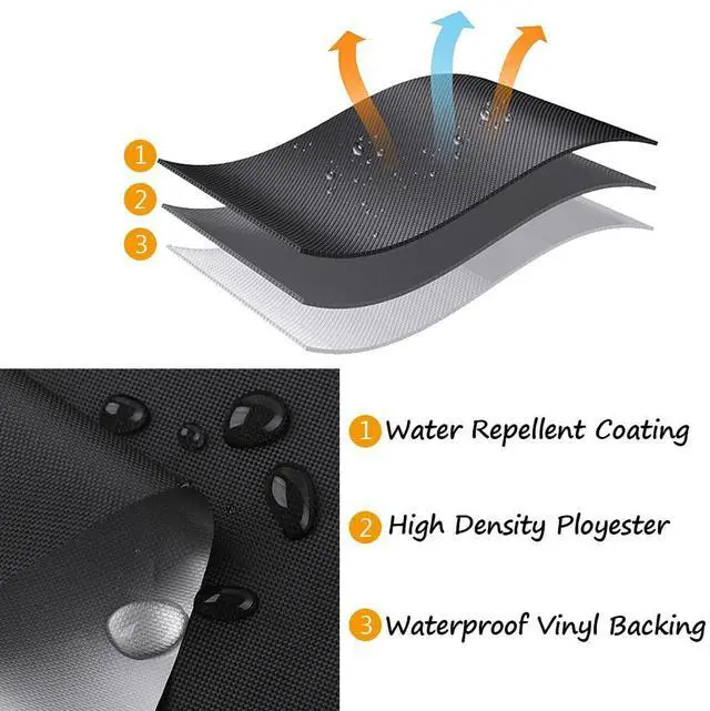 Alt view image 3 of 6 - Upright Air Compressor Cover for 60 Gallon Vertical Portable | Craftsman Air Compressors Waterproof Dustproof Cover