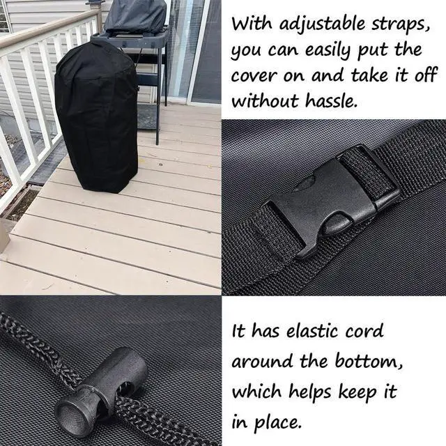 Alt view image 4 of 6 - Upright Air Compressor Cover for 60 Gallon Vertical Portable | Craftsman Air Compressors Waterproof Dustproof Cover