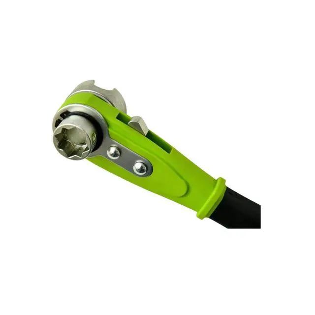 Alt view image 6 of 6 - 5-in-1 Slotted Insulated Big Wrench Multi-Function Utility Tool for Linemen & Electrical Work | BWS-5