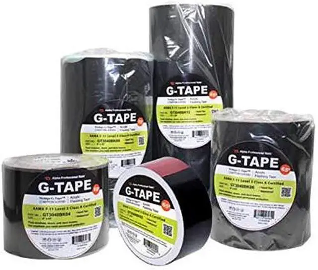 Alt view image 2 of 6 - G-Tape - Acrylic Flashing 12" x 65' Nichigo G-Tape GT3040BK12