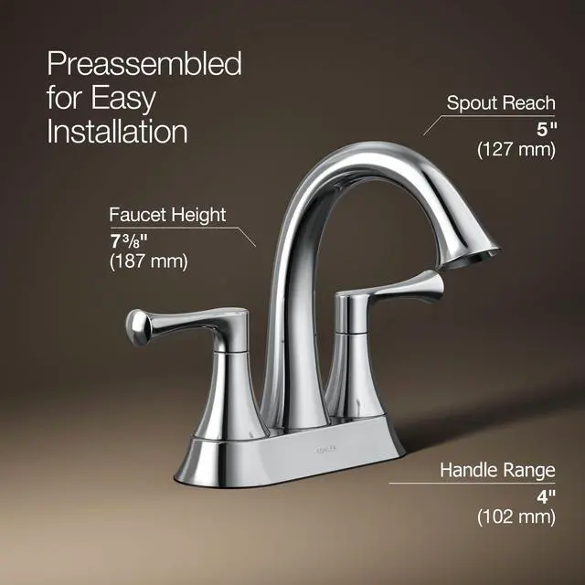 Alt view image 4 of 6 - Buckley® CENTERSET LAV Faucet, 12 GPM