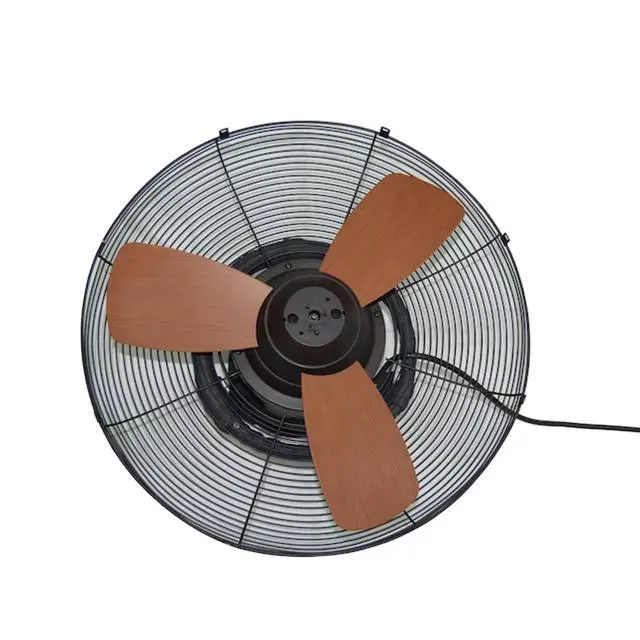 Alt view image 3 of 6 - Valdosta 20 Inch Indoor Outdoor Ceiling Fan for Porch, Gazebo, Pergola, Patio, Oil Rubbed Bronze with Cinnamon Blades