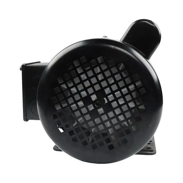Alt view image 3 of 6 - Universal 1/2 HP Air Compressor Motor Single Phase TEFC 60HZ 56C Frame 1725RPM Black