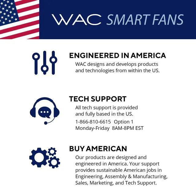 Alt view image 5 of 6 - WAC F-081L-MW San Francisco 52" Outdoor Ceiling Fan with Lights and Remote Control, Matte White