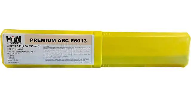 Alt view image 2 of 6 - E6013 3/32" 1/8" 5/32" Premium Arc Welding Rods Carbon Steel Electrode 60 lb (10 lb x 6-pk) (3/32"-60lbs)
