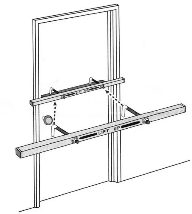 Main image of SB-010042 Single Outswing Door Bar