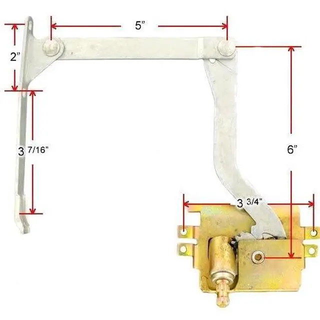 Alt view image 2 of 2 - Pella Left Hand Roto Operator (1967-1993) - Window Hardware
