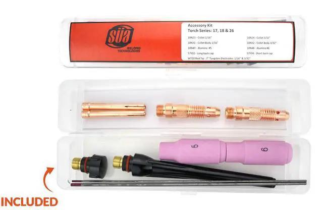 Alt view image 5 of 6 - 18FV Series - 350 Amp - Water Cooled - Flexible Head TIG Torch with Valve - 25 feet 3-Piece Cable - Dinse 35-70 Connector