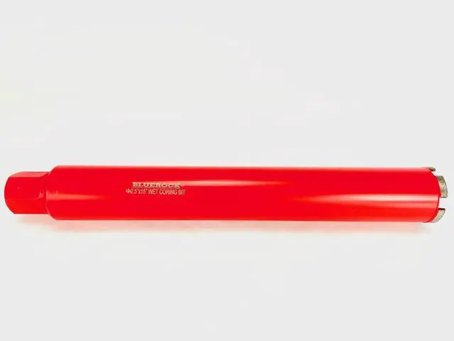 Alt view image 6 of 6 - 2.5" Inch Diamond Wet Core Drill Bit 1-1/4 Threaded by Tools for Concrete Rebar Asphalt Brick Rock Masonry Hole Barrel Coring 2-1/2"