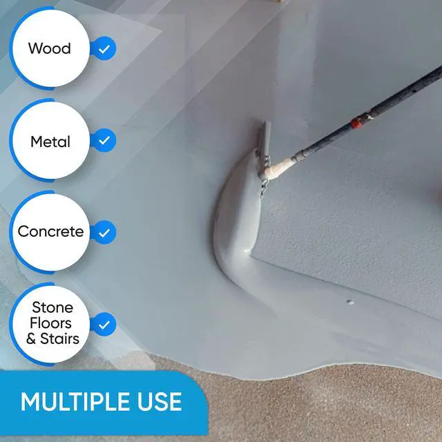 Alt view image 5 of 6 - Epoxy Paint Primer (Gallon) for Wood, Metal and Concrete Ideal for Exterior and Interior Floors and Stairs Fast Drying & Corrosion Resistant