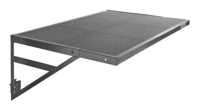 Alt view image 2 of 5 - Overhead Max GearLoft Storage Shelf 45" W x 16" H x 30" D - Hammered Granite (GAGL30WSJG)