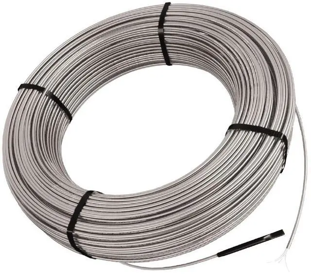 Main image of Ditra-Heat-E-HK Electric Floor Heating Cable Kit with Temperature Sensors - Ideal for Interior Tile Floors - Minimal EMF, Twisted Pair Cables, 240V, 35.3 Feet - DHEHK24011 | Ideal for Interior Tile Fl