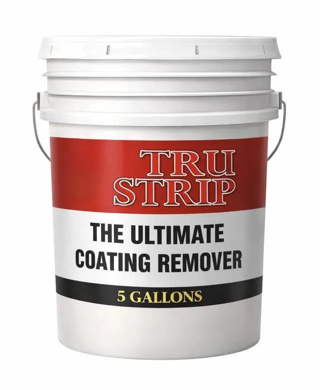 Main image of Tru-Strip Industrial Strength Concrete Sealer Stripper (5-Gallon) Professional Coating & Sealer Remover for Acrylics, Urethanes, Glues, Epoxies - Water Cleanup