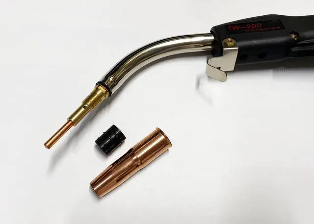 Alt view image 2 of 4 - Mig Welding Gun 250A Fits Miller Millermatic 200, 210, 212, 250, 250X, 251, 252 TW-200 Miller (Mig Gun +.030" Kit)