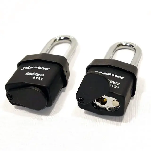 Alt view image 3 of 4 - Four (4) High Security Pro Series Padlocks w/8 Keys, 6121NKA-4 w/BumpStop Technology
